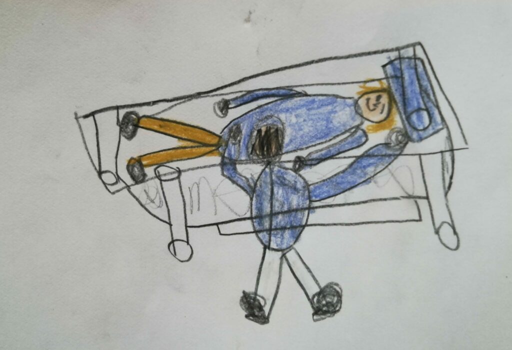 Kinderzeichnung Nil
